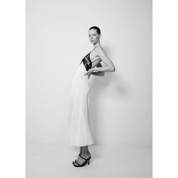 sleep with jacques francine slip dress white size 1 (US4) - Picture 1 of 13